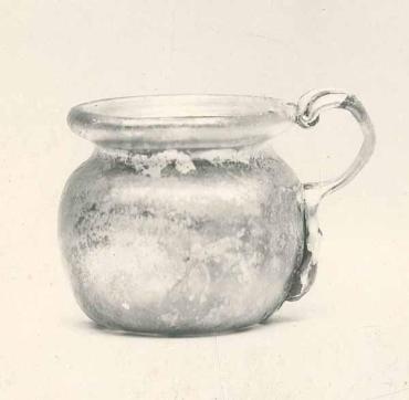 Bulbous Jar with One Handle