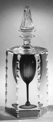 Paperweight Vase (or Inkwell) and Stopper