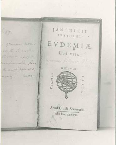 Erythraei Eudemiae Libri VIII
