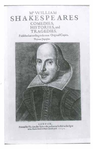 William Shakespeare's Comedies, Histories and Tragedies (Second Folio)