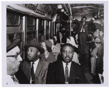 First Desegregated Bus Ride; from the portfolio I Am A Man