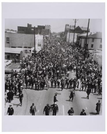 Martin Luther King Funeral Procession; from the portfolio I Am A Man