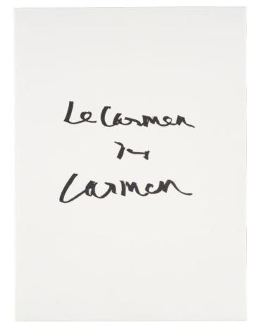 Le Carmen des Carmen