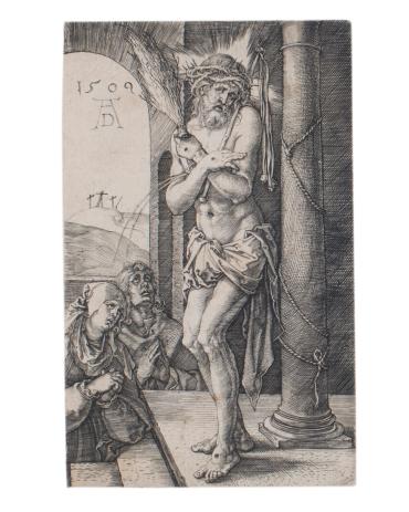 The Man of Sorrows by the Column, (frontispiece from The Engraved Passion, set of 16)