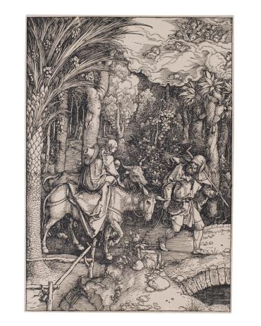 The Flight into Egypt (from The Life of the Virgin, set of 20)