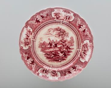 Plate : Ostrich Hunt