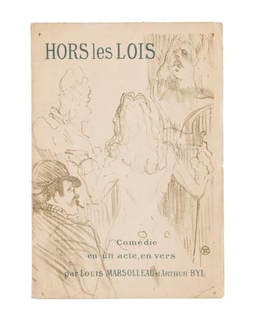 Hors les lois: comédie en un acte en vers [drama]