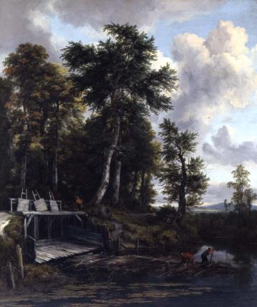 Landscape with Sluice Gate