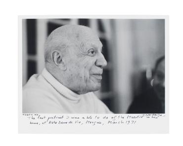 Picasso, the last portrait Notre Dame de Vie  (Picasso, denrier portrait, Notre Dame de Vie)