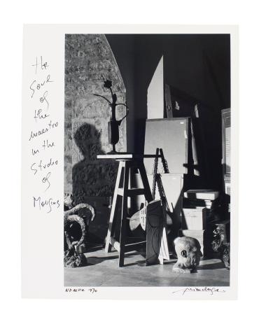 Picasso’s Sculpture Studio:  The Artist’s Presence - Absence, Notre Dame de Vie  (L’Atelier aux Sculptures, présence-absence, Notre Dame de Vie)