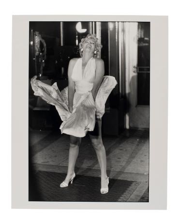Marilyn Monroe, "Seven Year Itch" set, New York City. from 15 Big Shots portfolio