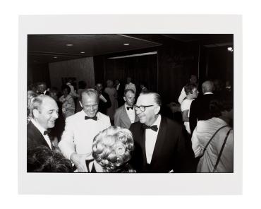 John Glenn - Walter Cronkite, State Dinner for Apollo XI Astronauts, Century Plaza Hotel, Los Angeles. from 15 Big Shots portfolio