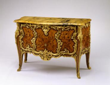 Commode with Marquetry Decoration