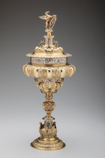 Covered Pokal (Presentation Goblet) with Arms of the von Greiffenberg Family