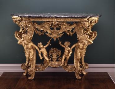 One of a Pair of Console Tables