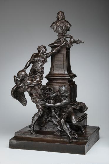 Maquette for the Delacroix Monument