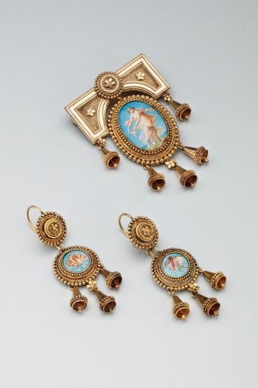 Demi-Parure - Brooch