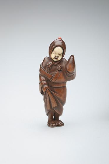 Netsuke: Uzume dancing