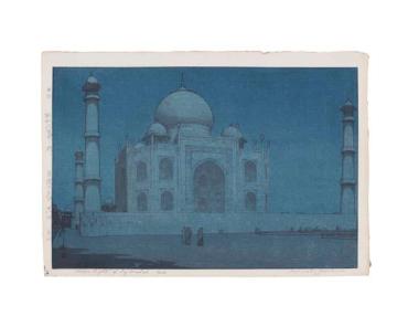Moonlight of Taj Mahal No. 4 from "India and Southeast Asia Series"