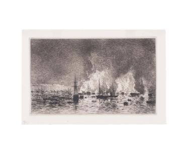 Conflagration, Port of Bordeaux