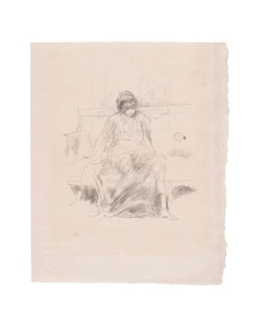 Draped Figure, Seated (W.46)