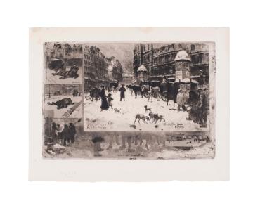 L’Hiver de 1879 à Paris ( The winter of 1879 in Paris)