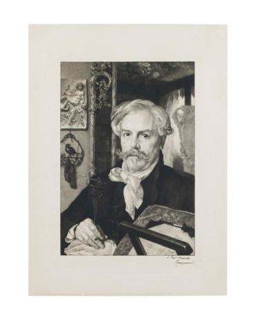 Portrait of Edmond de Goncourt