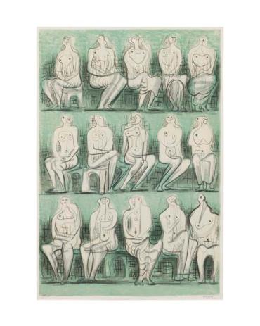 Seated Figures