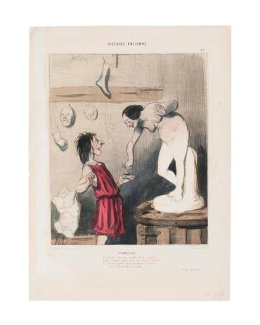 Pygmalion. From "Histoire Ancienne", no.47