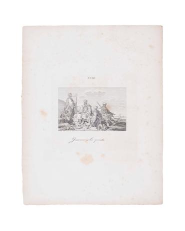 Gravure à la pointe  (from:  Collection de Plusieurs Essais en Dessins et Graveurs, Pl. XVIII.)