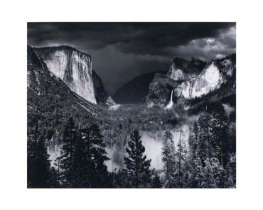 Thunderstorm, Yosemite Valley