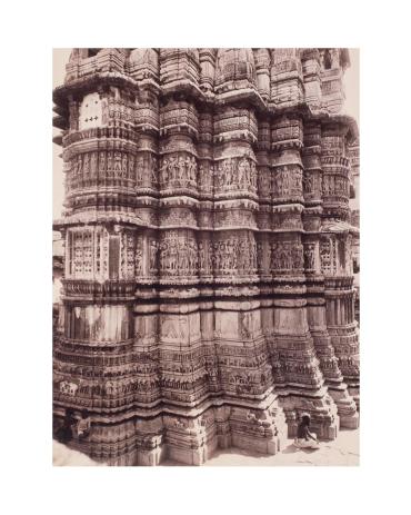 Architectural Detail: Indian Temple