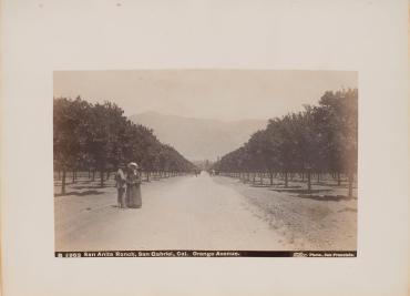 San Anita Ranch, San Gabriel, California, Orange Avenue