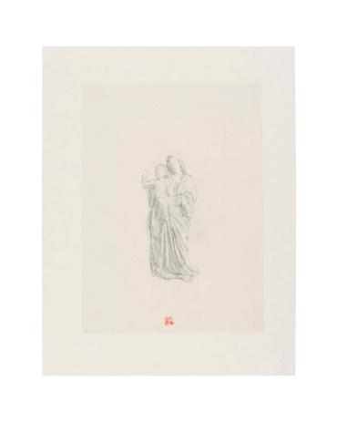 Study for the "American Madonna", Emmanuel Chapel, St. Luke's Cathedral, Portland, Maine
