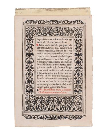Page with elaborate border