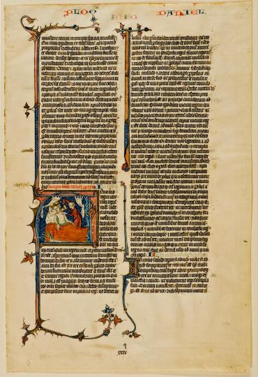 Leaf from a Bible, No. 14