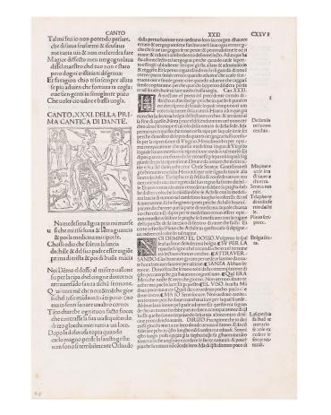 Leaf from Divina Commedia