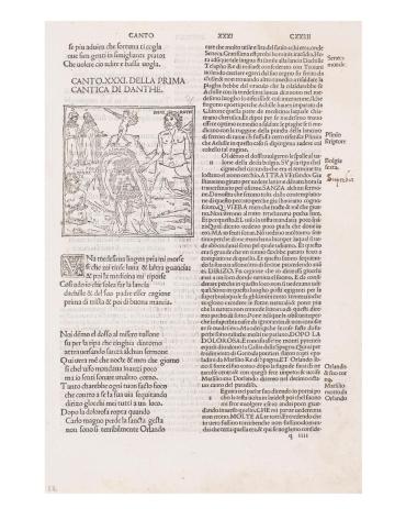 Leaf from Divina Commedia