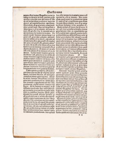 Leaf from Super Libros Sententiarum