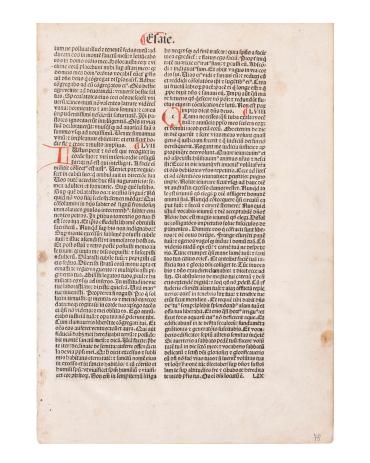 Biblia Latina, printed page