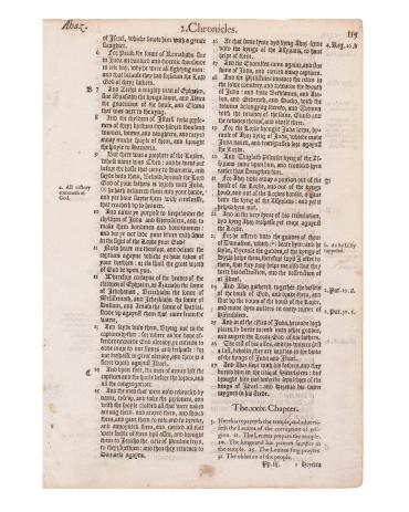 Leaf from a Bishops’ Bible