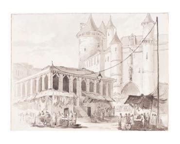 Le Grand Chatelet, Vers 1780 (Le grand chatelet, Paris)