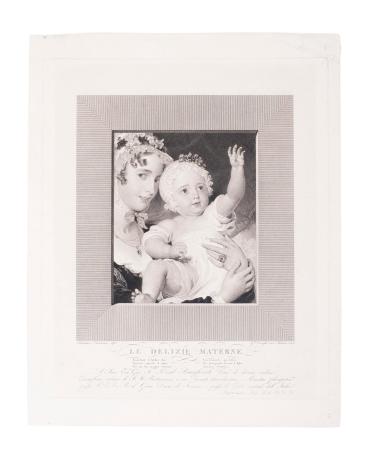 Motherhood (Le Delizie Materne) (after Sir Thomas Lawrence)