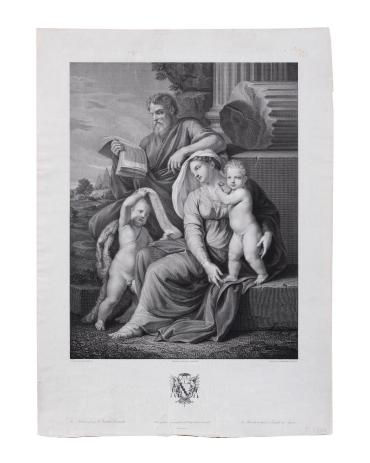 The Holy Family with Saint John