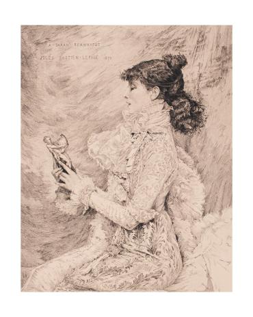 Sarah Bernhardt (After Bastien le Page)