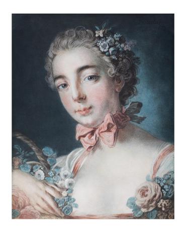 Head of Flora (after Francois Boucher)