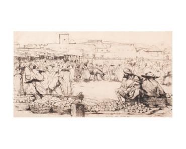 Orange Sellers, Tetuan