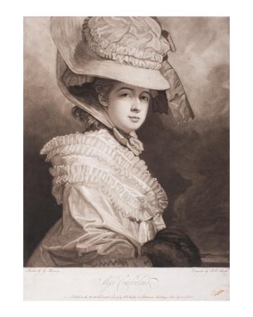 Miss Cumberland (after George Romney) (Elizabeth Cumberland Bentinck, 1760-1837)