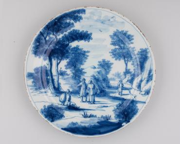 One of a Pair of Plates