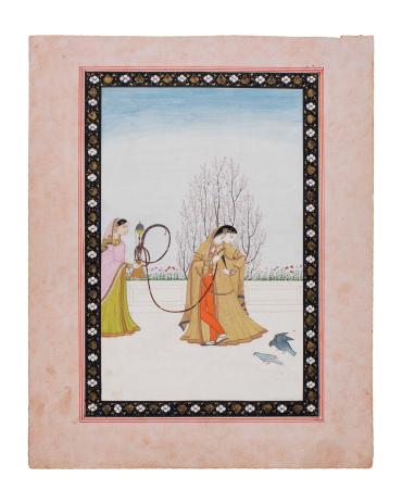 Illustration from a Nayika series